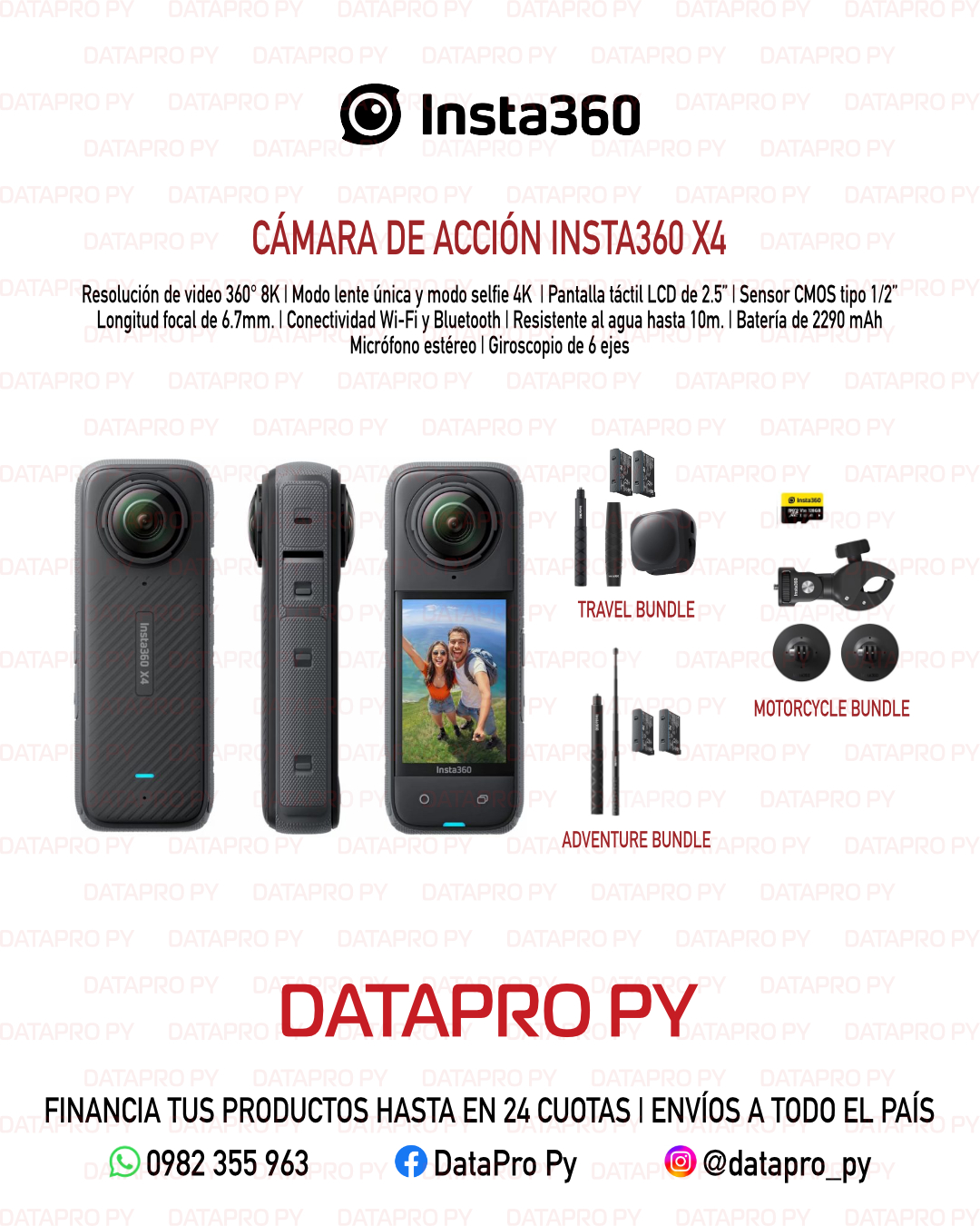 Cámara de acción Insta360 X4 Cámara de acción Insta360 X4